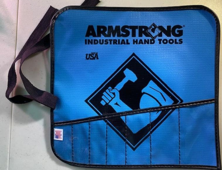 Armstrong 29-406 Vinyl Roll 7 Pockets Wrench Tool Roll Holder (No Tools) USA