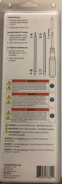 Ideal 35-947 Extendable Length Screwdriver USA