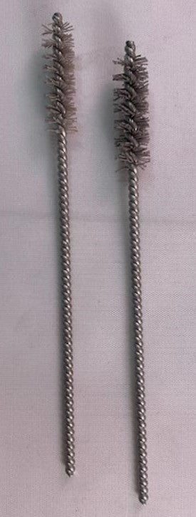 Norton 38854 Micro Abrasive Nylon Brush, 0.1", 8.254mm Brush 2 pcs.