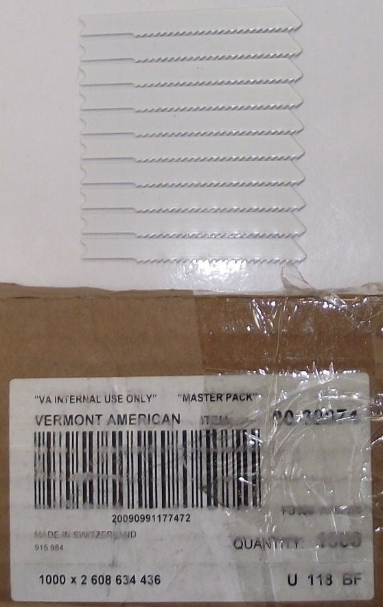 Vermont American 9030074 Jig Saw Blades 2-3/4" x 12TPI 20pc
