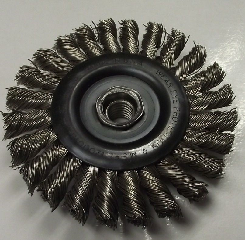 DEWALT DW49256 5" x 5/8"-11 XP .020 Stainless Cable Twist Wire USA