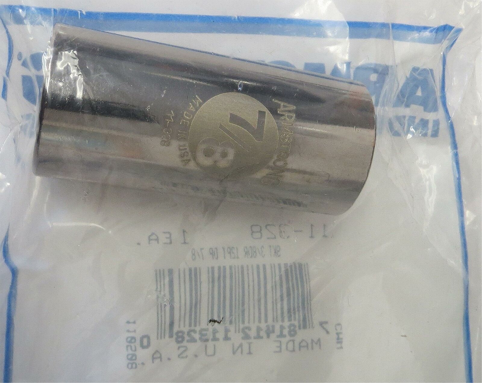Armstrong 11-328 7/8" Deep 3/8" Drive 12 Point Socket USA