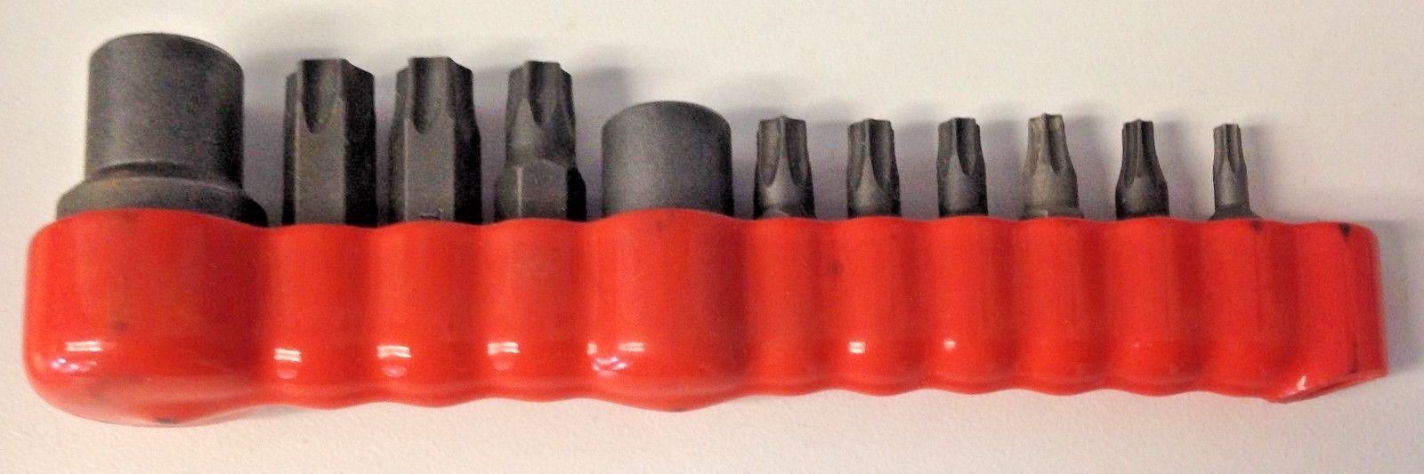 Allen 58199 11 Piece 1/4" and 5/16" Torx Bit Set USA