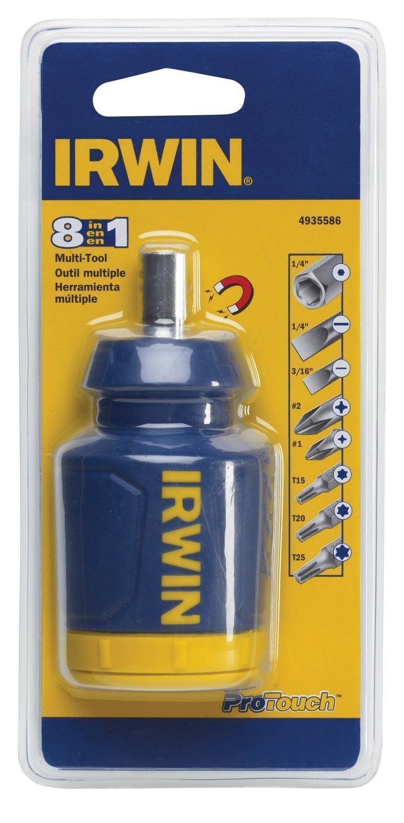 Irwin 4935586 8-in-1 Multi-Tool Stubby Screwdriver Nutdriver