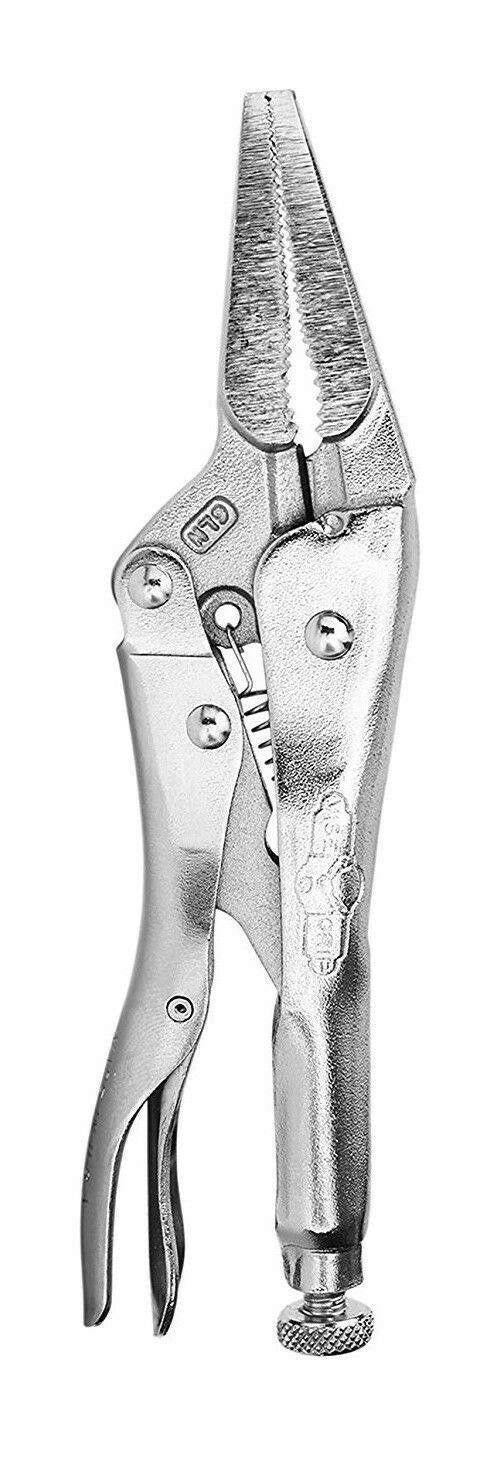 Irwin Vise-Grip 6LN 6" Long Nose Locking Pliers with Wire Cutter (Bulk)
