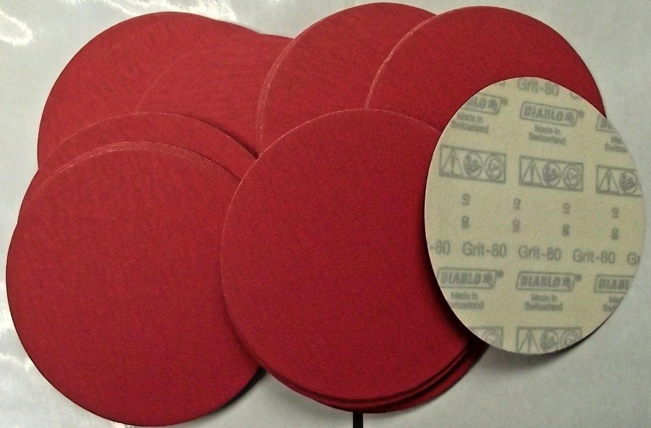 Diablo 2610017886 50 Pack U-Sand Hook & Lock 6" 80 Grit Sanding Discs