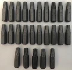 Bosch 411140 T40 1¼" Torx Insert Bits (25pcs) USA