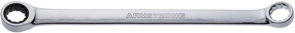 Armstrong 54-517 17mm 12 Point Full Polish Double Box Ratcheting Wrench USA