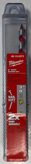 Milwaukee 48-13-0373 3/8" x 6" Ship Auger Drill Bit