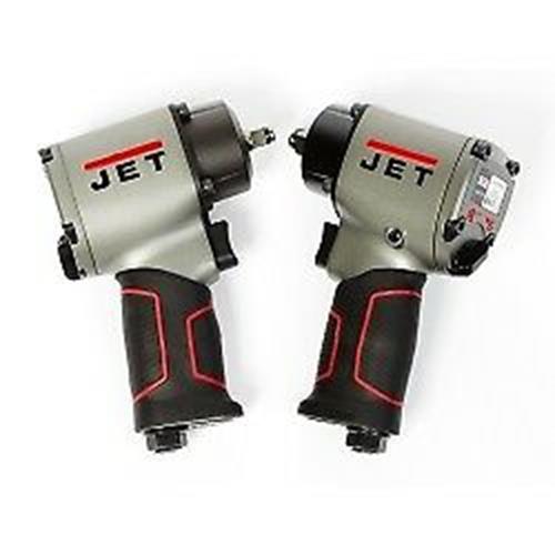 Jet 5051672 2PC Air Impact Wrenches (JAT-106 AND 107) 3/8" & 1/2"