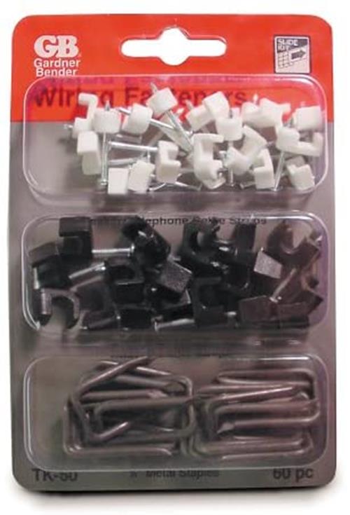 Gardner Bender TK-60 Wiring Fasteners Kit 60 Piece USA