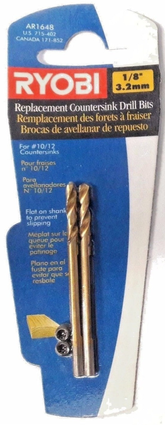 Ryobi 1/8 in. Steel Replacement Drill Bit Set AR1648