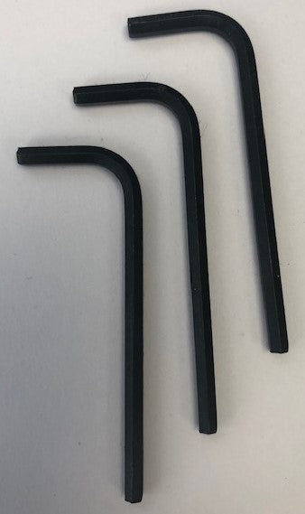 Allen 57014 2½" x 1/8" Hex Key 3pcs. USA