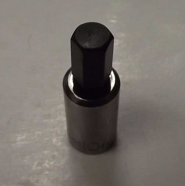 Kobalt 22350 3/8" Drive 10mm Metric Drive Hex Socket Bit Set USA