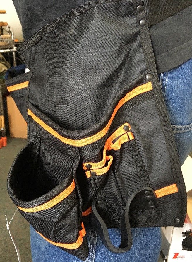 Abco 9108-6 Contractor & Carpenter Tool Belt 11 Pocket USA
