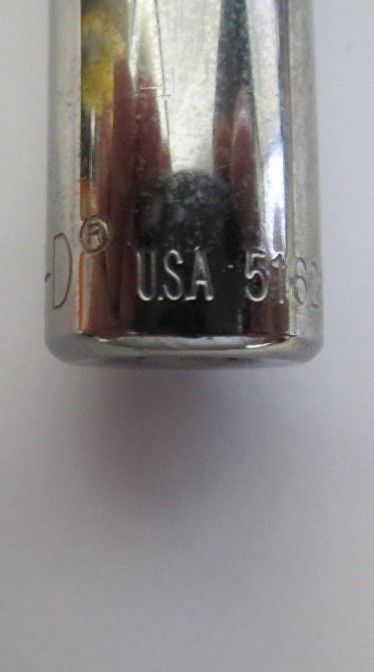 KD 516212 1/4" Drive 12mm 6 Point Deep Socket USA
