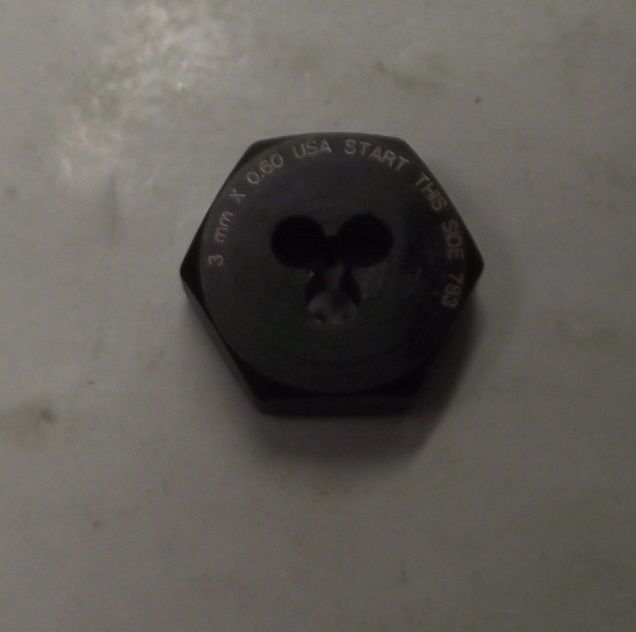 Bosch 396321 3mm x 060 Metric Hex Die 1609446879 USA