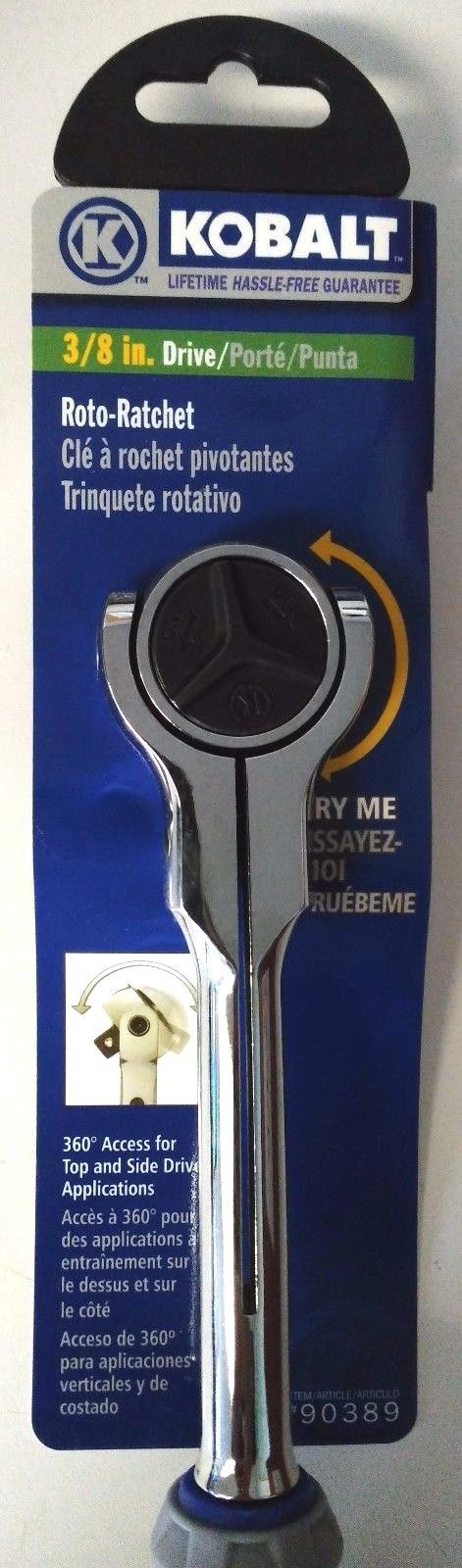 Kobalt  23738 3/8" Drive Roto Ratchet