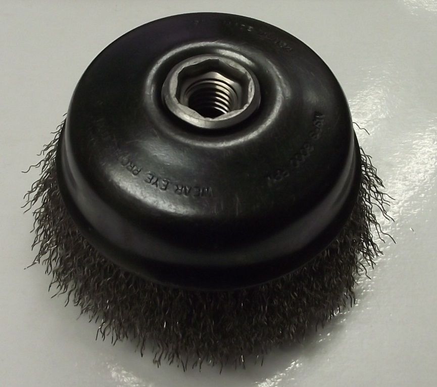 DEWALT DW49156 5" Stainless Crimped Wire Cup Brush 5/8"-11 Arbor USA