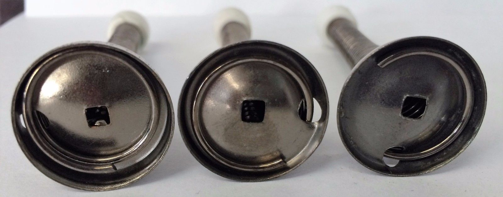 Taymor 25-P4671AN Antique Nickel 3-1/8" Spring Doorstop 3PCS