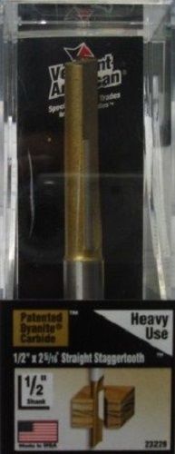 Vermont American 23228 ½" x 2 5/16" Straight Router Bit USA