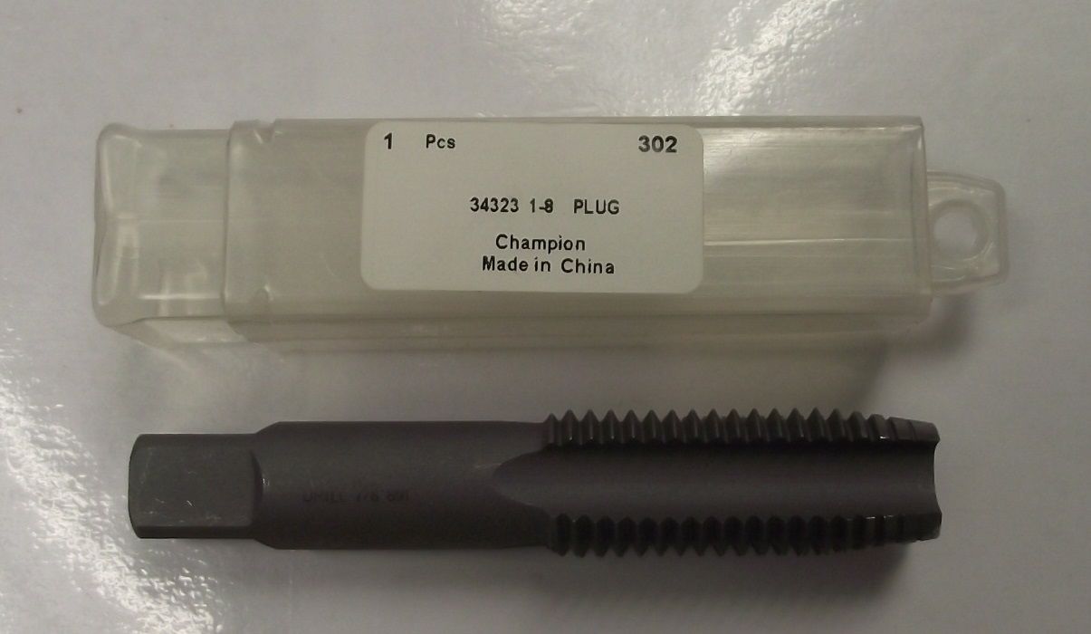 Champion 34323 1-8 Plug Tap