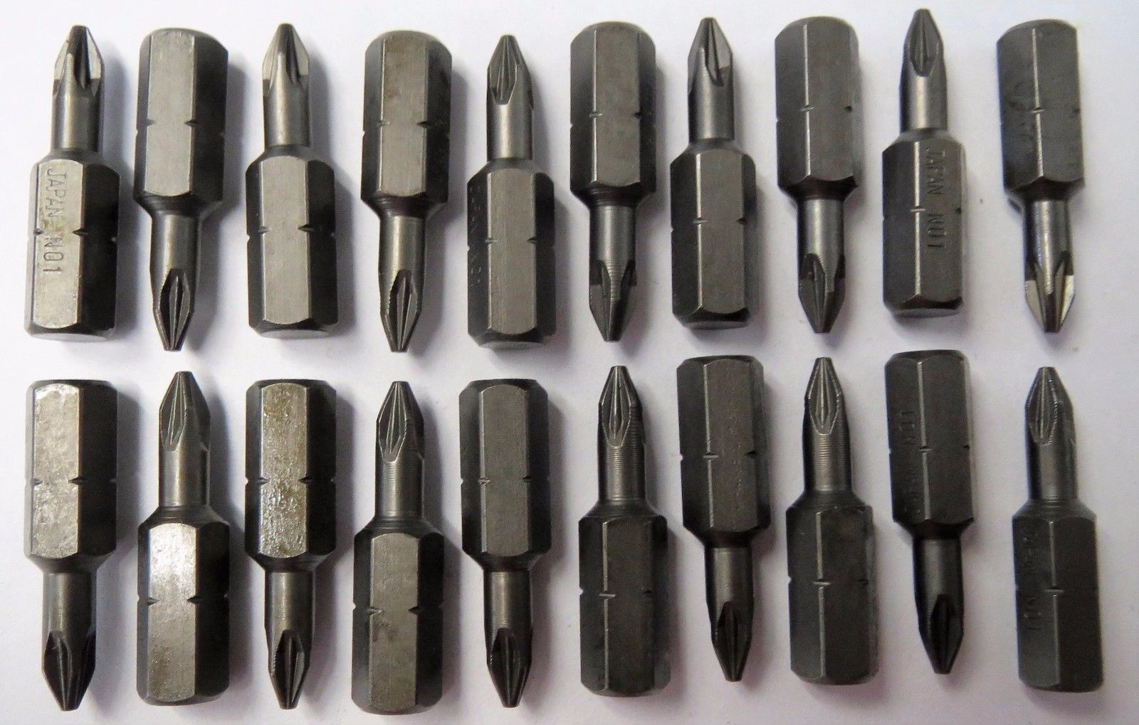 OSG #1 Pozidriv 1" Power Screw Tips 20pcs. Japan OSG#1