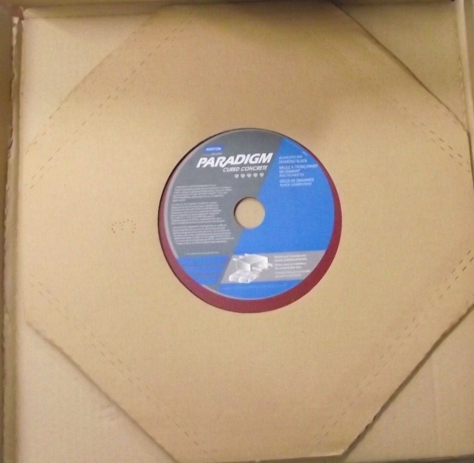 Norton Paradigm 70184646388 14" Cured Concrete Diamond Saw Blade Germany