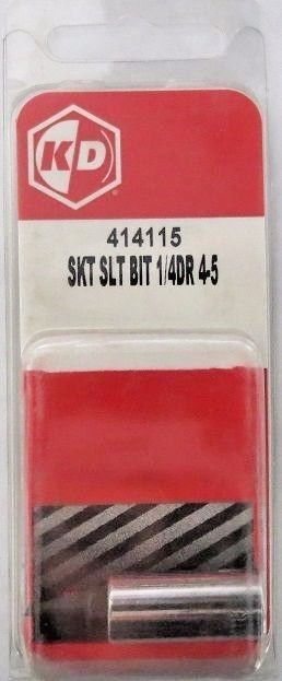 KD Tools 414115 Slotted 1/4" Drive Bit USA