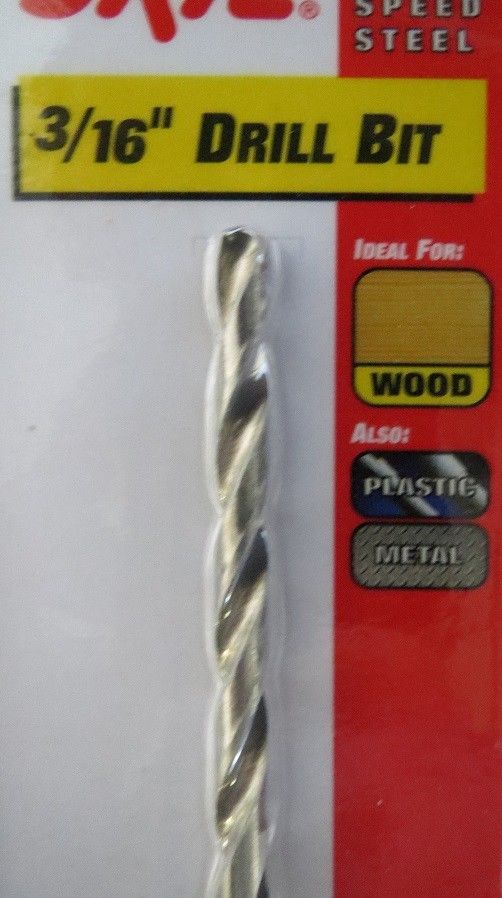 Skil 45139 3/16" HSS Drill Bit 6 Packs