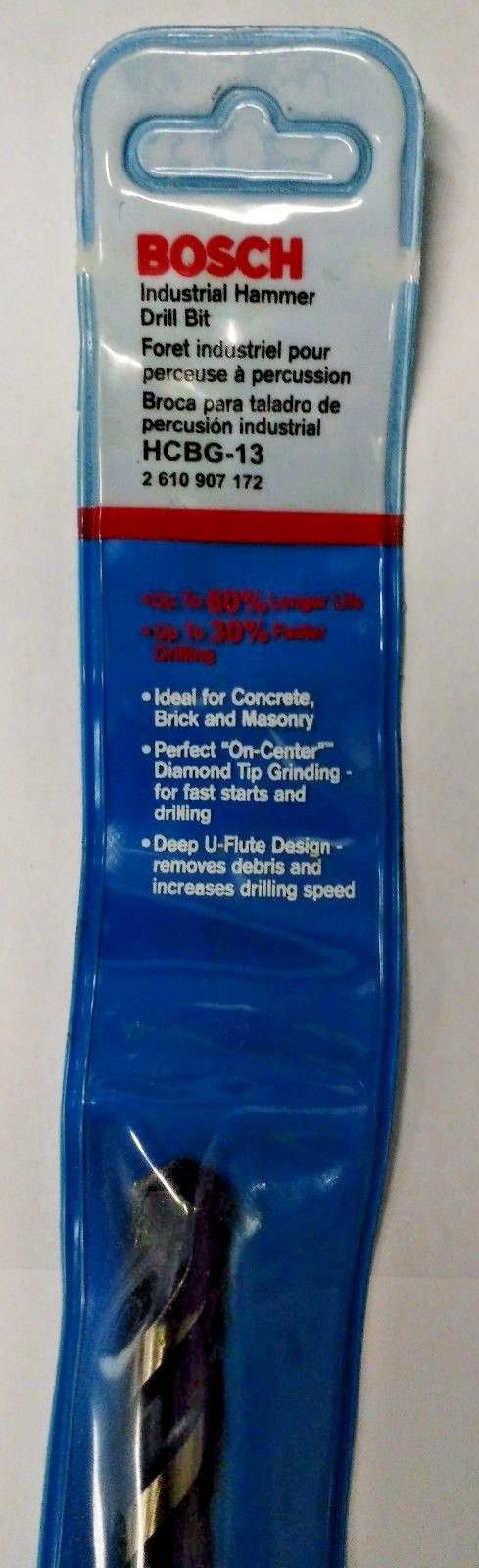 Bosch HCBG13 3/8" x 10" Hammer Drill Carbide Tipped