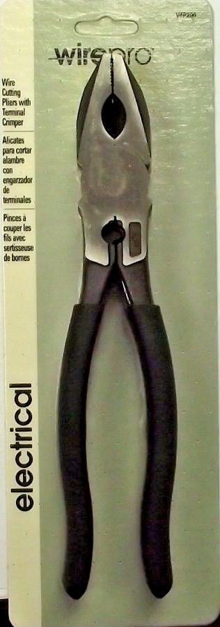 Wirepro by Klein WP200 9" Sidecutting Linesmans Pliers With Crimper USA