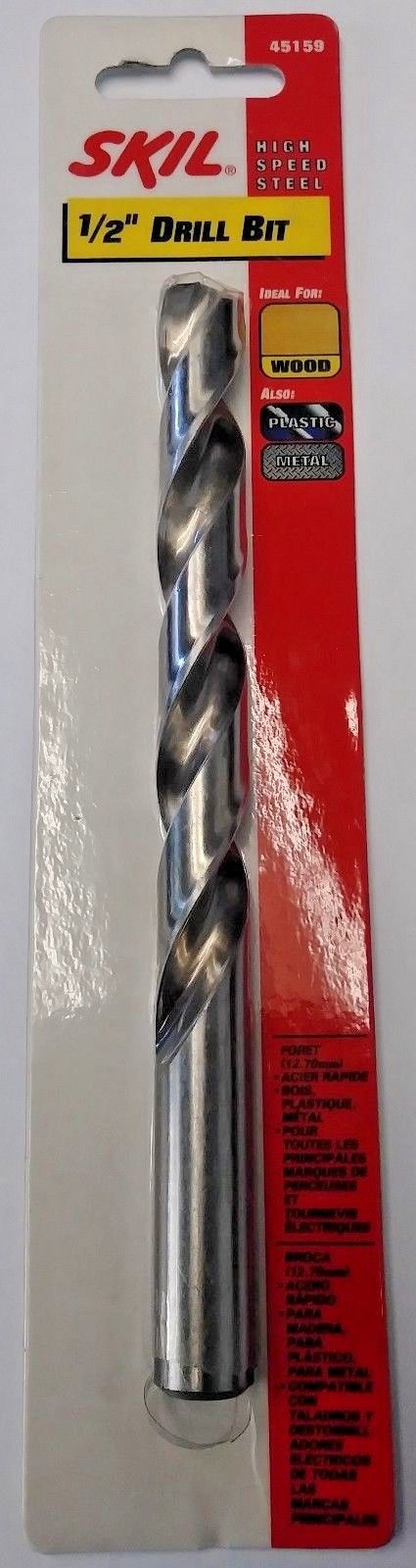 Skil 45159 1/2" High Speed Steel Drill Bit