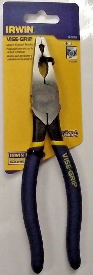Irwin VISE-GRIP 1773629 8-Inch Vise-Grip Conduit And Locknut Reaming Pliers CD8
