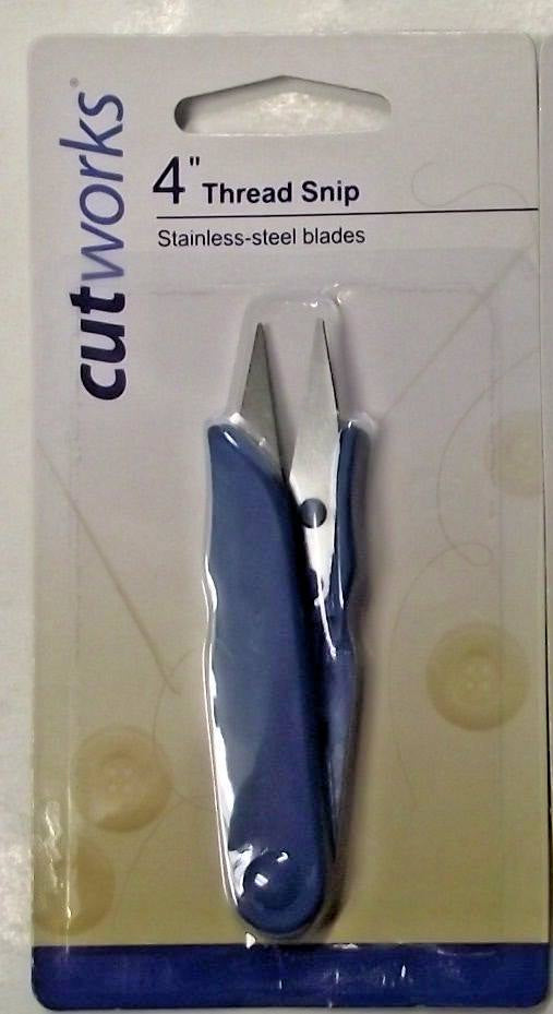 Cutworks 150230 4" Thread Snips Stainless Steel Blades