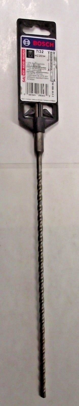 Bosch HC2034 7/32 x 10" x 12" SDS+ Carbide Tipped Hammer Drill Bit Germany
