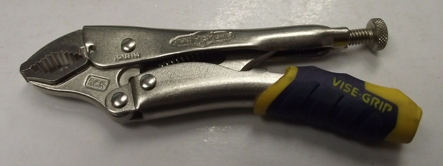 Irwin 5CR Fast Release Vise Grips Blue Rubber Handle