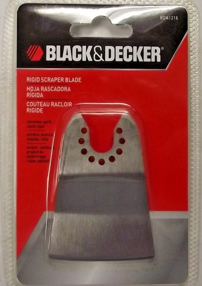 Black & Decker BDA1216 Rigid Scraper Blade Oscillating Tool Attachment