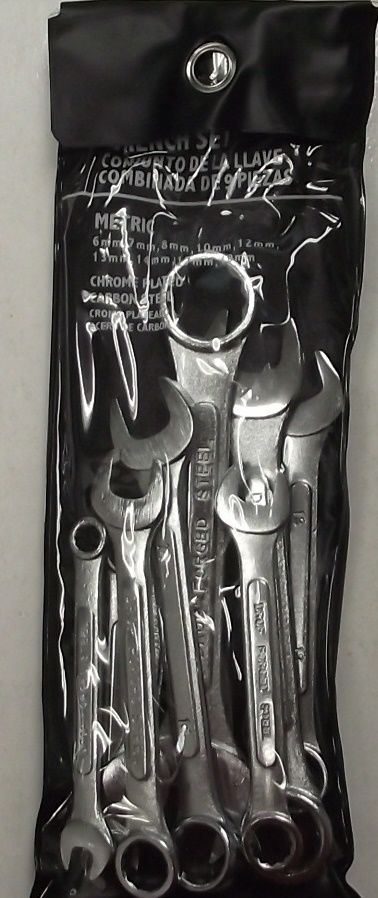 Iron Bridge 193560 Combination Wrench Set Metric 9-Piece