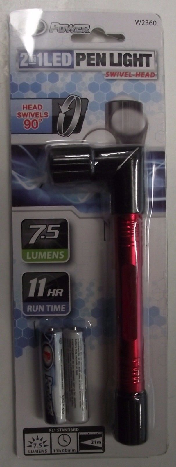 Performance Tool W2360 2 IN 1 Swivel Head Led Pen Light