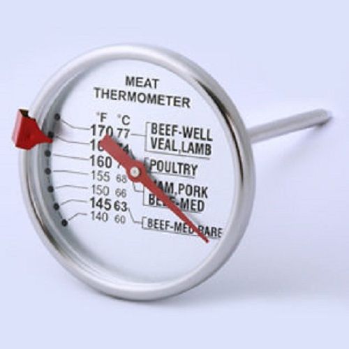 Parasia Admetior T408 Meat Thermometer 2-3/8" Dial Stainless Steel