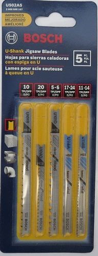 Bosch U502A5 U-Shank Jigsaw Blades 5pcs. #7