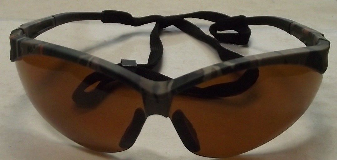 Radians APJ4-B1 Rad-Apocalypse Junior Safety Glasses - Small Camo Frame - Bronze