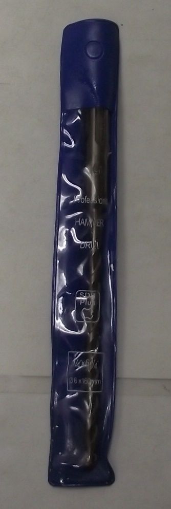 Professional 14614 1/4" x 4" x 6-1/4" SDS PLUS Rotary Hammer Drill Bit