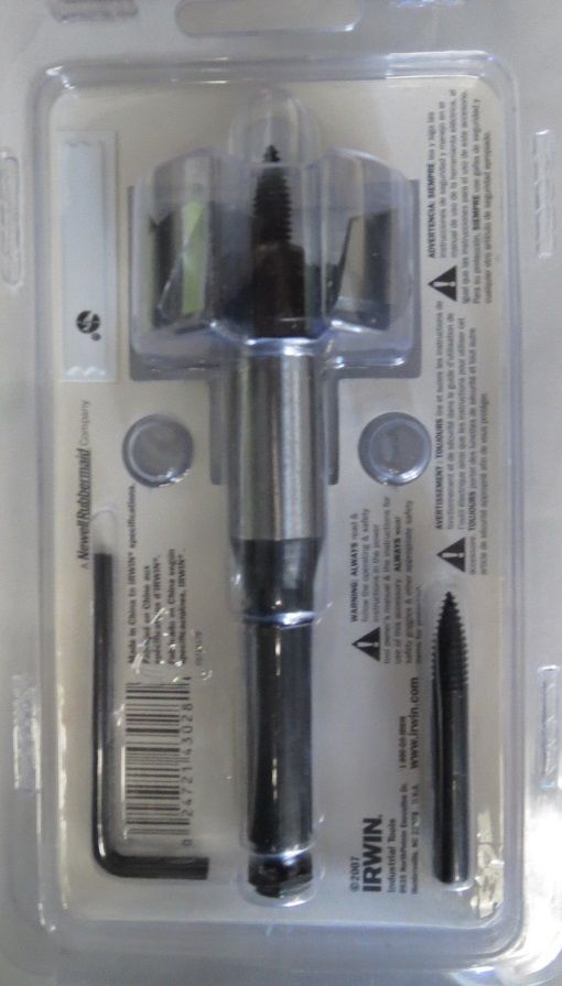Irwin Speedbor 43028 1-3/4" Self Feed Drill Bit
