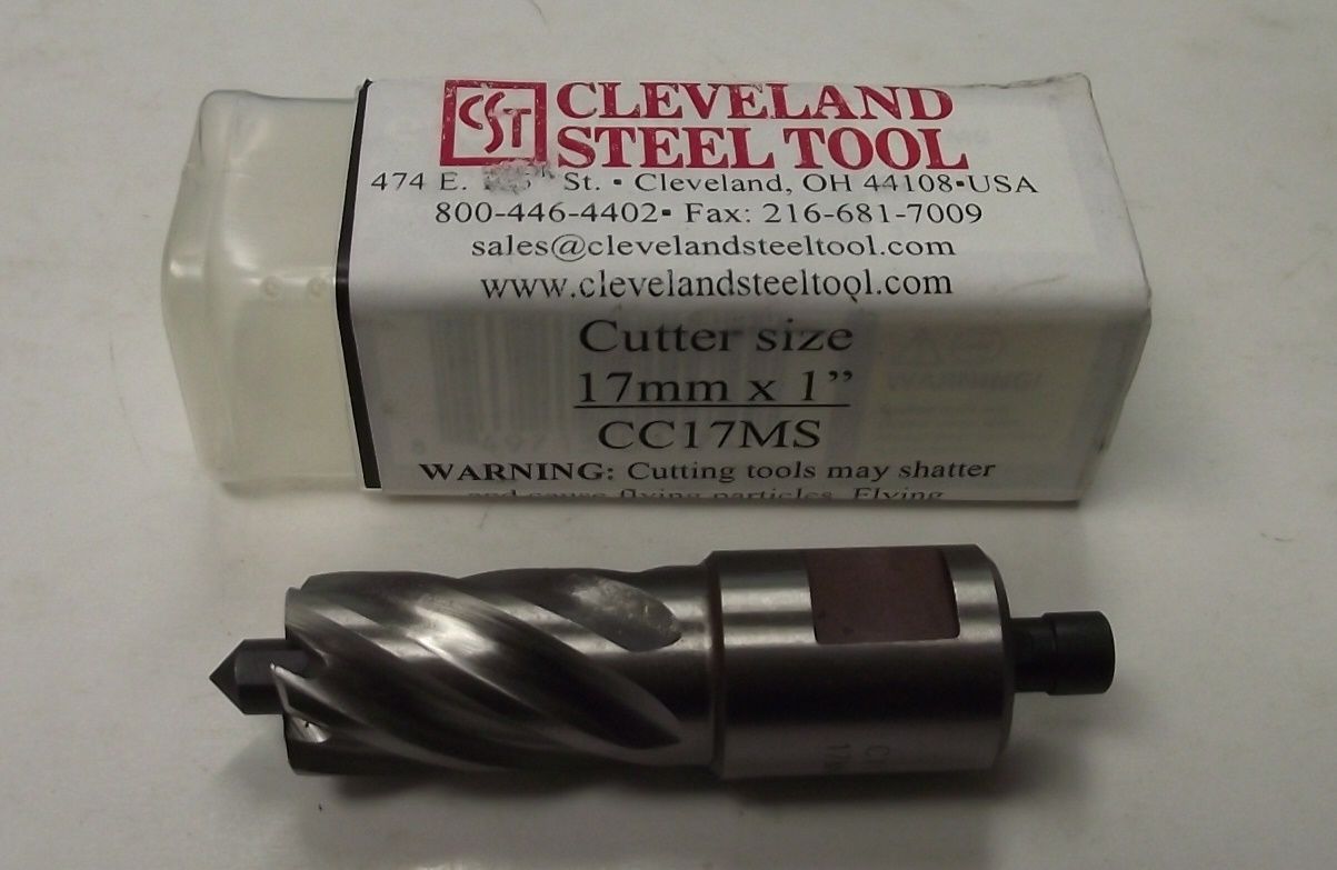 Evolution CC17MS 17mm x 1" Depth of Cut Cyclone High Speed Steel Annular Cutter