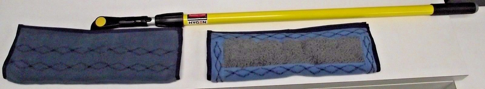 Rubbermaid 1807914 Clean Water System Mop Handle Microfiber Pad Starter Kit