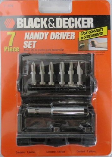 Black & Decker 71-820 7Pc. Handy Driver Set