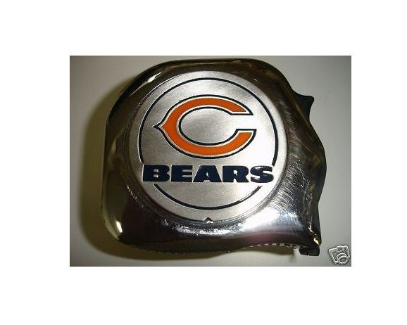 Great Neck 1" x 25' NFL Tape Measure Chicago Bears