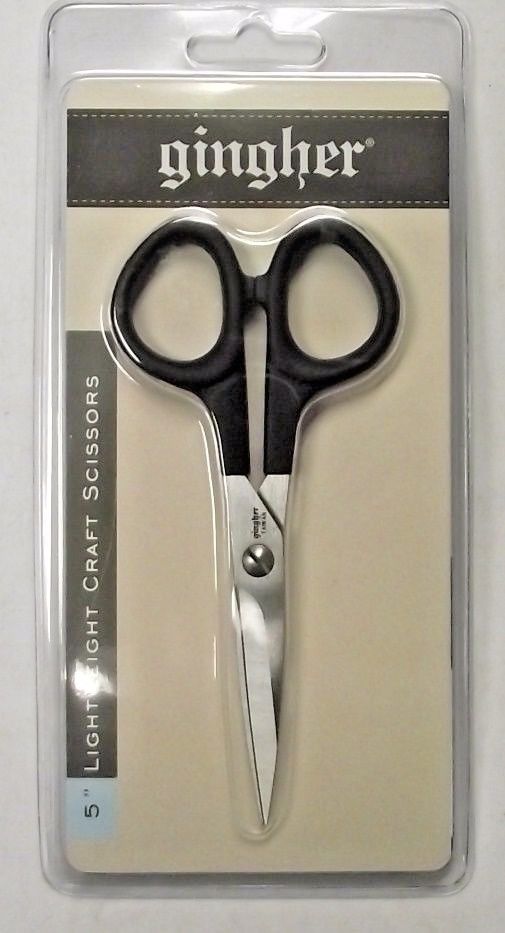 Gingher GS-5 01-005103 5" Lightweight Craft & Embroidery Scissor Thread Trimmers